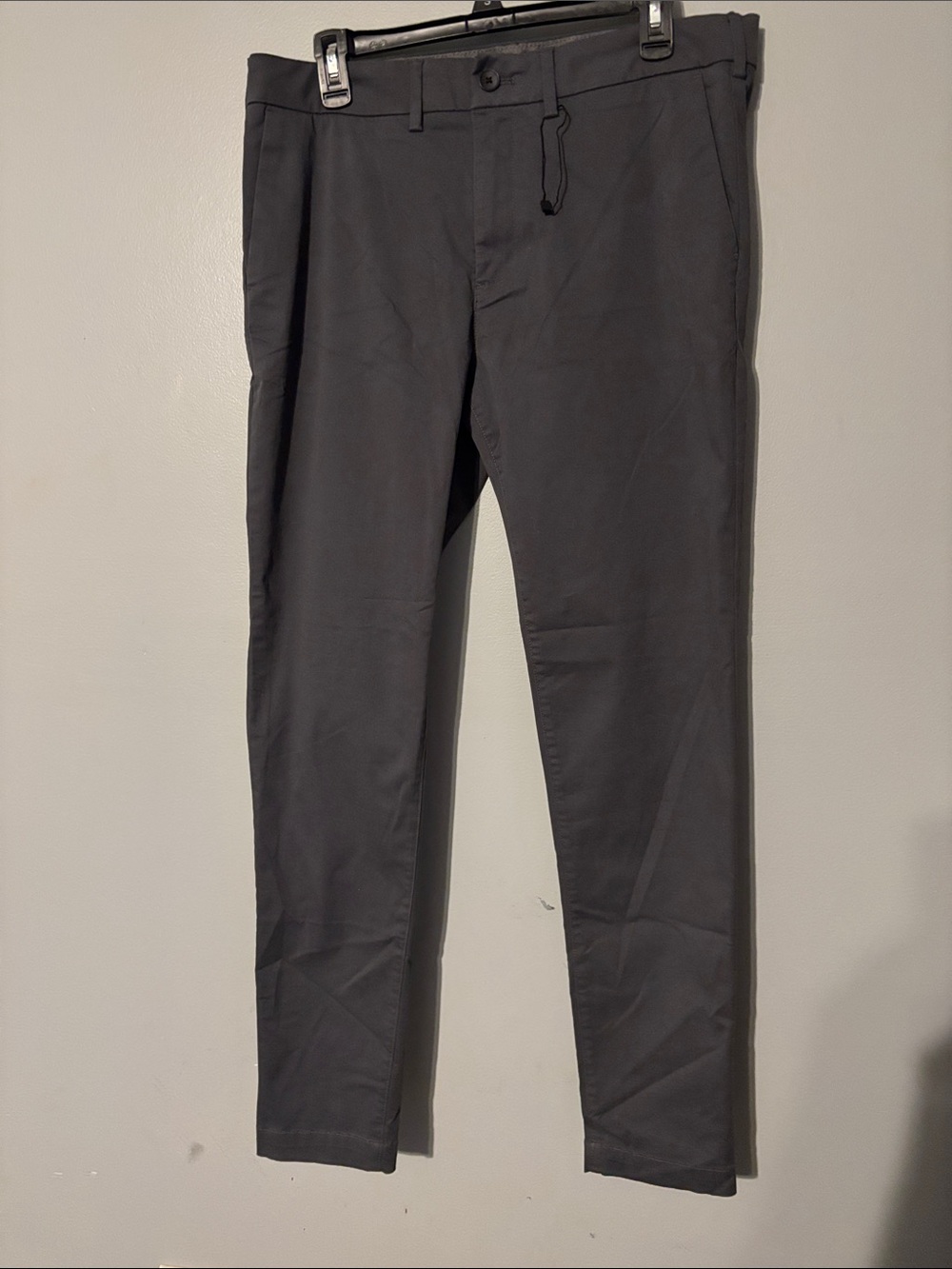Express Men's Charcoal Gray Chinos